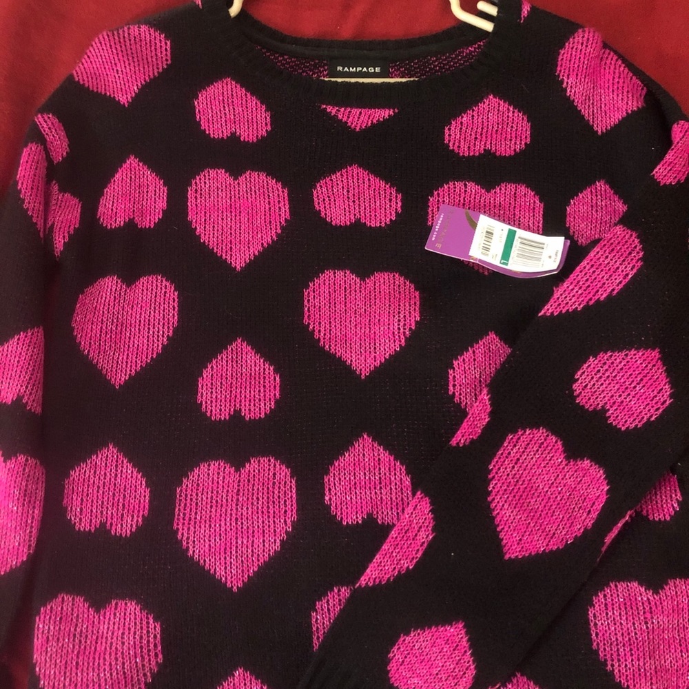 Heart sweater